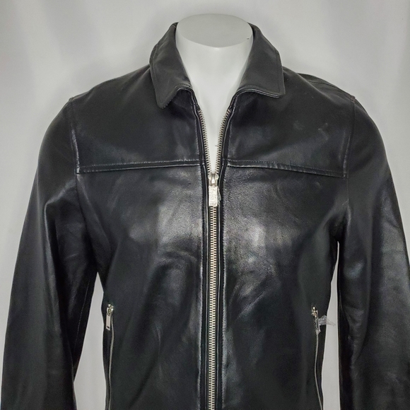 Bolongaro Trevor Artesia Slim Fit Leather Jacket - Picture 5 of 16